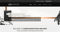Desktop Screenshot of consolidatedpack.com.au